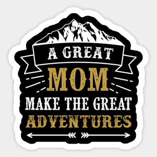 A Great Mom Sticker